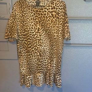 Leopard shift dress *mini*